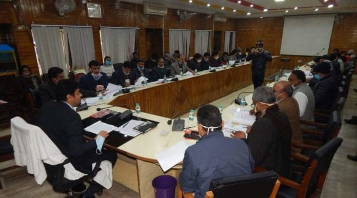 बैंकों के वार्षिक ऋण योजना की समीक्षा बैठक