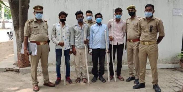 गैर इरादतन हत्या के 4 अभियुक्त गिरफ्तार