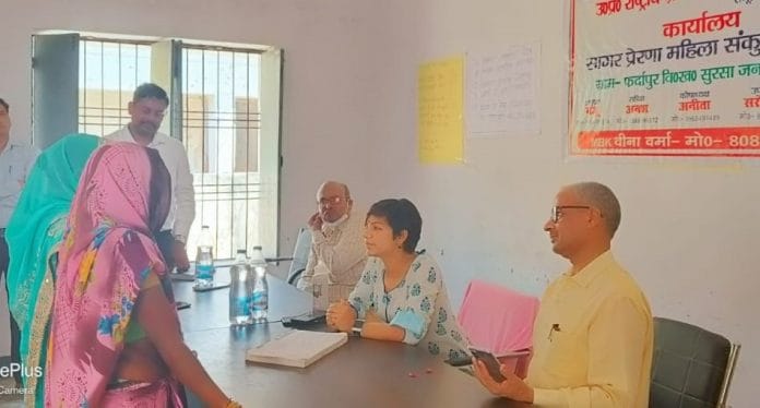 मुख्य विकास अधिकारी ने आंगनवाड़ी पोषाहार की उत्पादन इकाई का भ्रमण किया