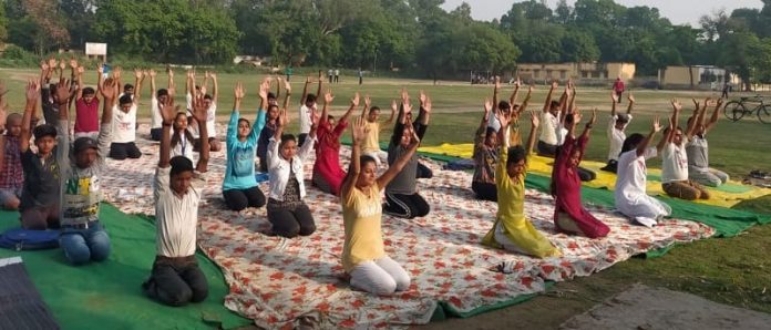 अंतर्राष्ट्रीय योग दिवस:जनपद मुख्यालय सहित विभिन्न विकास खण्डों में योग, ध्यान, सूर्य नमस्कार, व्यायाम किया गया