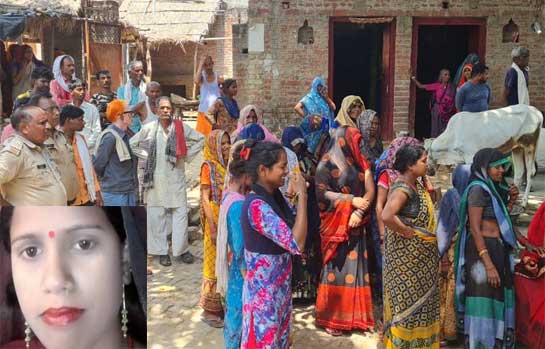 Hardoi News: संदिग्ध अवस्था में महिला का शव फंदे से लटका मिला