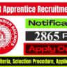 RRC WCR Apprentice Recruitment 2025: Apply Online