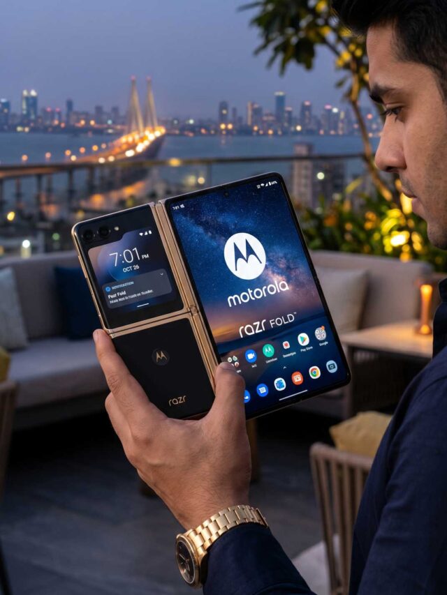 भारत में लॉन्च हुआ प्रीमियम फोल्डेबल स्मार्टफोन Motorola Razr Fold